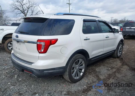 2018 Ford Explorer Limited из США, поврежденный, VIN 1FM5K7F8XJGB97074